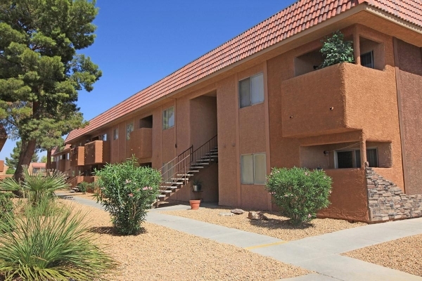Regency Heights, a 144-unit apartment complex at 36509 E. Lake Mead Blvd. in Las Vegas, has been sold for $6.768 million.  (Courtesy of NAI Vegas)