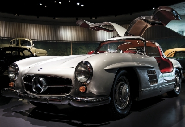 The vintage 1954 Mercedez-Benz 300SL will be among the cars on display at the Red Rock Country Club Sept. 20. (Photo by Joe Borg/shutterstock.com)