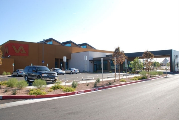The building on Rancho Drive housing the Veterans Administration, has been sold for $26.75 million. (Courtesy)