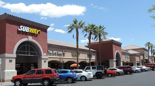 Summerlin Gateway Plaza LLC paid $22.5 million for a 6.58-acre/68,528 square-foot retail property at 7500 W. Lake Mead Blvd.  Courtesy of Colliers International