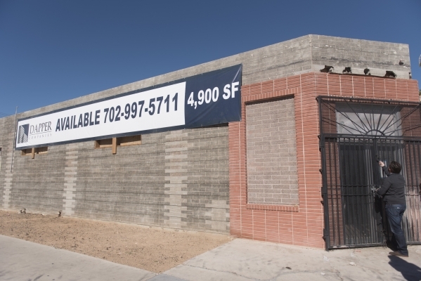 J. Dapper gives a tour of property acquired by Dapper Companies at 630 S. 11th St. in Las Vegas is seen Friday, Nov. 6, 2015. Jason Ogulnik/Las Vegas Review-Journal