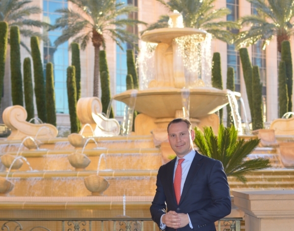 Max Tappeiner has found time to lead the Las Vegas Business Academy while taking on new duties as vice president of hotel operations at The Venetian Palazzo. Stephanie Annis, special to the Las Ve ...