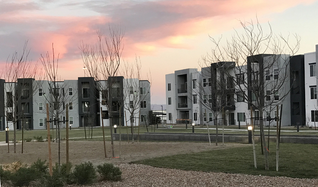 Buford Davis/Las Vegas Busienss Press
Elysian West, featuring 422 units of one, two and three bedrooms, opened in May.