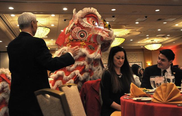 Southern Chinese Lion dancing was among the entertainment featured at the Las Vegas Asian Chamber of Commerce Chinese New Year Gala and Community Achievement Awards at the Gold Coast Casino, Feb.  ...