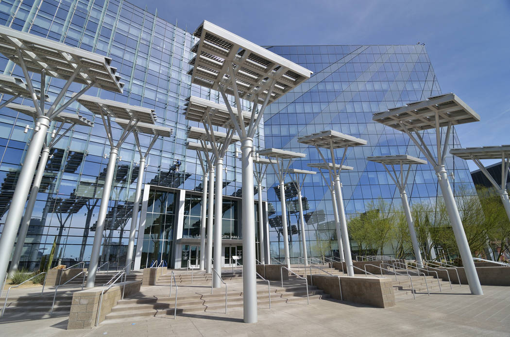 Las Vegas City Hall: A New Environmentally Conscious Design with  Photovoltaic Forest