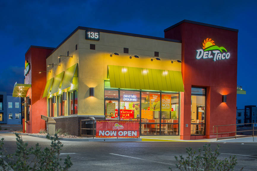 COURTESY
DC Building Group completes work on 2,500-square-foot Del Taco at 135 N. Stephanie St.