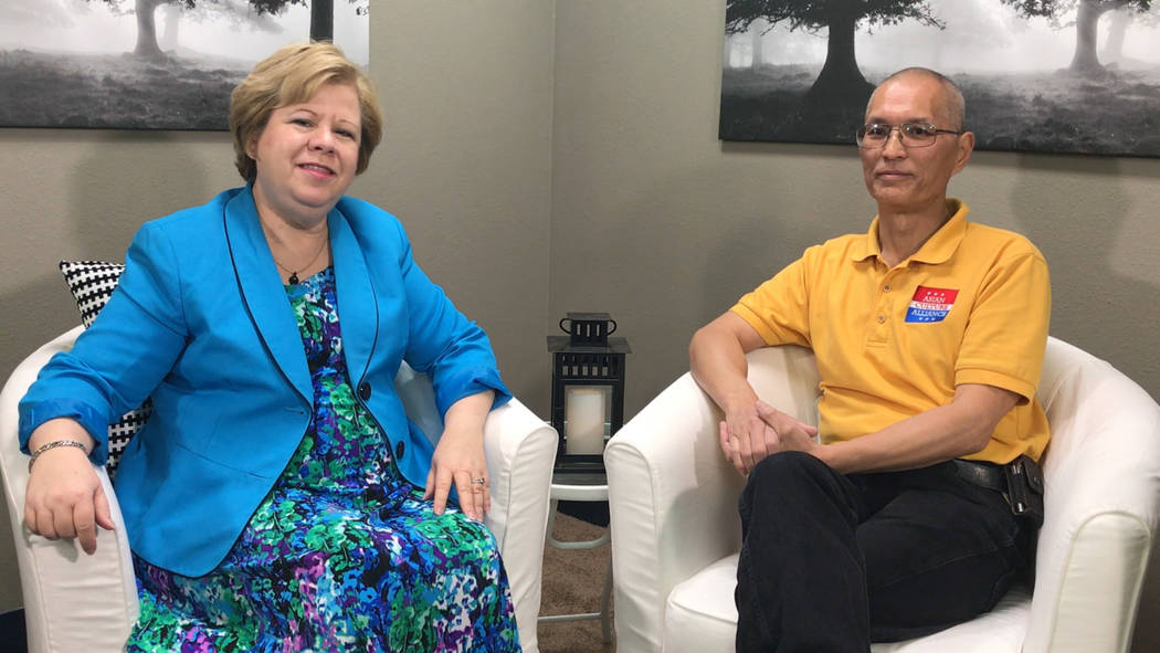Cavin Fung, president of Asian Culture Alliance discusses career advice with Mentoring Moments host Debbie Donaldson.