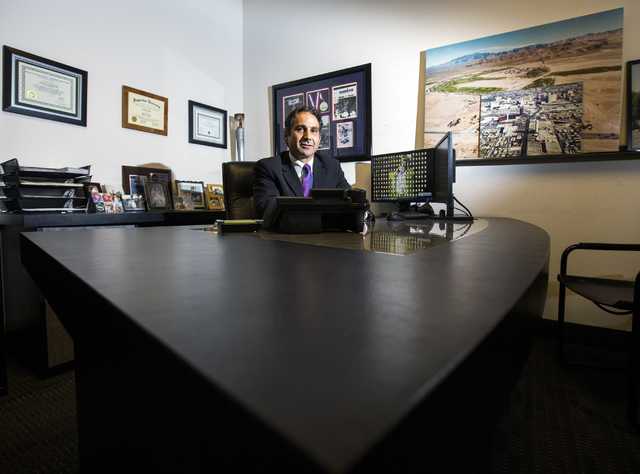 Jay Heller, principal for Heller Companies, has recently been named the president of NAIOP, the Commercial Real Estate Development Association. Jeff Scheid/Las Vegas Review-Journal Follow @jeffscheid