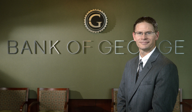 T. Ryan Sullivan, president and CEO of Bank of George, says the portfoliuo of business loans is growing rapidly.  Bill Hughes/Las Vegas Business Press