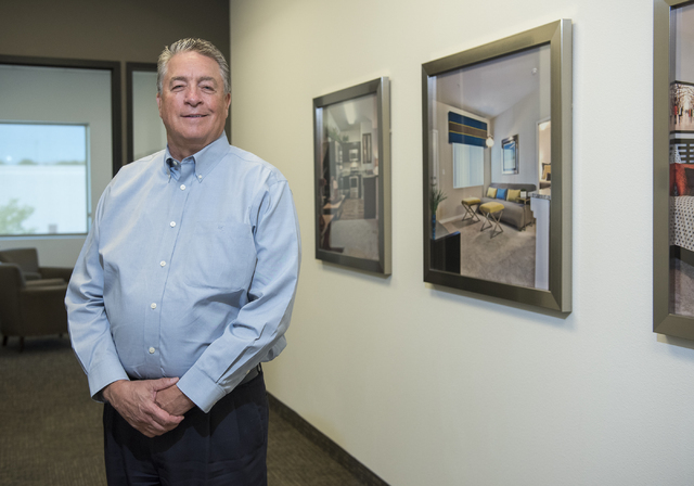 Bob Weidauer, CEO of WestCorp Management Group, poses for a photo at his office in Las Vegas on Tuesday, Aug. 16, 2016. (Martin S. Fuentes/Las Vegas Review-Journal)