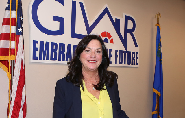 Stephanie Hill of the Greater Las Vegas Association of Realtor (GLVAR), at GLVAR's classroom in Las Vegas  Monday, Dec. 5, 2016. (Bizuayehu Tesfaye/Las Vegas Review-Journal) @bizutesfaye