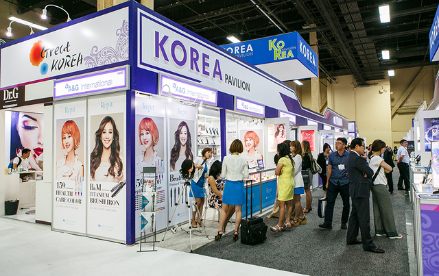 COURTESY 
Cosmoprof North America was held at Mandalay Bay Convention Center July 24-26 as part of its Professional Beauty Association Week.