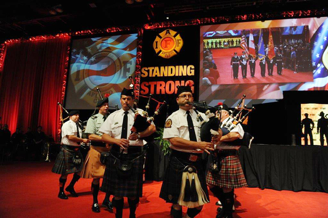 More than 2,000 firefighters from across the U.S. and Canada are in town for the IAFF Convention through Aug. 21. (Courtesy)