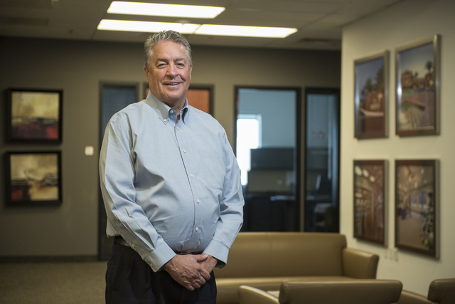 Bob Weidauer, CEO of WestCorp Management Group, believes the real estate asset management company is poised for continued growth in Las Vegas and beyond. (Martin S. Fuentes/Las Vegas Review-Journal)