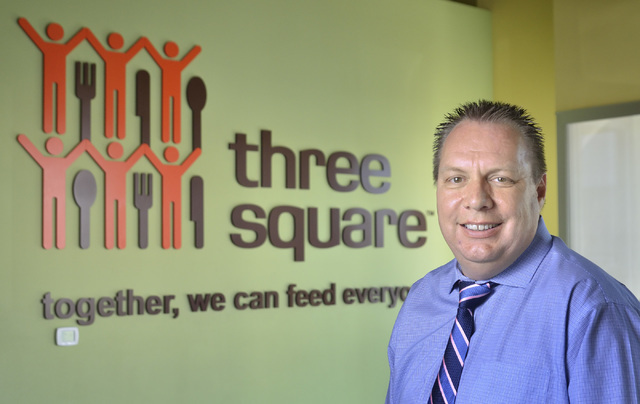 Under Three Square Food Bank's Chief Operating Officer Dan Williams' watch, approximately 55 percent of recoverable food in the Las Vegas metropolitan area is saved, far above the national average ...