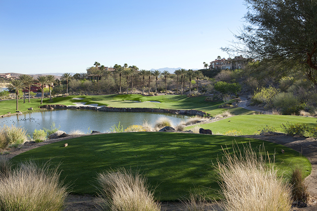 Canada-based Pacific Links International has hired Colliers International as its exclusive agent for the sale of the Golf Club at SouthShore in Henderson's Lake Las Vegas. (Courtesy of SouthShore)