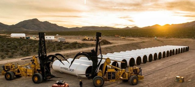 North Las Vegas is the test site for billionaire engineer and entrepreneur Elon Musk's Hyperloop One  project. (Courtesy)