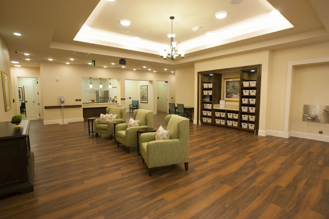 Poets Walk Henderson is a new a 38,720-square-foot memory care facility at 1750 W. Horizon Ridge Parkway.