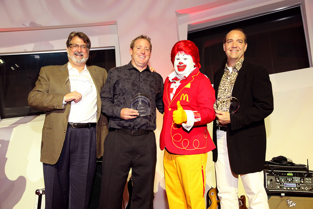 Bret Loughridge, vice president of operations at SR Construction was honored with the House Hero award at the 18th Annual “Rock the House” Gala hosted by the Ronald McDonald House Charities. ( ...