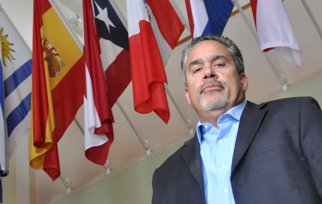 Buford Davis/Las Vegas Business Press
Peter Guzman, president of the Las Vegas Las Vegas Latino Chamber of Commerce, is optimistic about the push for diversity for Latinos in the region's  larger  ...