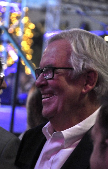 Vegas Golden Knights owner Bill Foley waits to take the stage for the team's unveiling ceremony Nov. 22 at the T-Mobile Arena. Photo by Buford Davis | Business Press