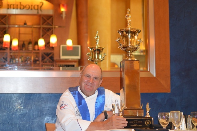 Chef Gustav Mauler of Spiedini has been named Chef of the Year by the American Culinary Association. Stephanie Annis, special to the Las Vegas Business Press