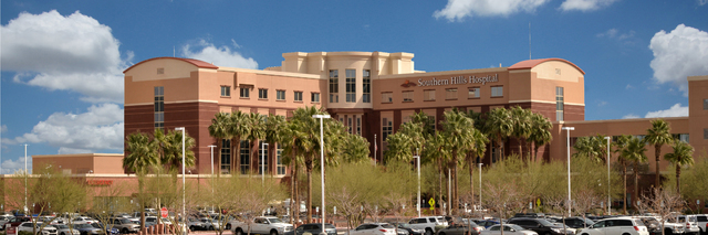 Southern Hills Hospital campus at Sunset Road and Forte Apache Road. (Courtesy Photo)