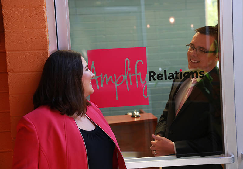 Bryan and Megan Bedera, owners, Amplify Relations, Young Entrepreneur of the Year