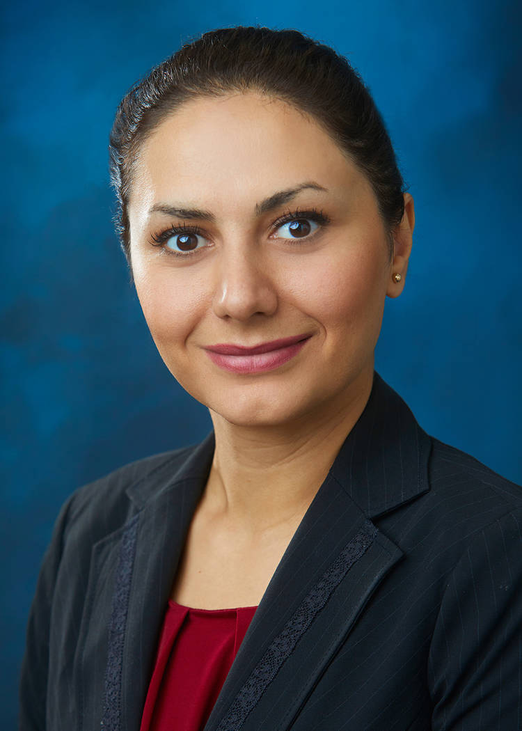 Jasmine Badrzadeh, staff professional, GES Las Vegas office.