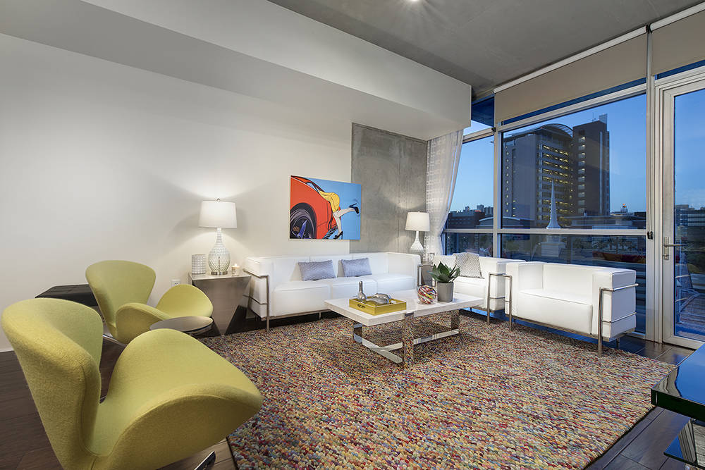 A Juhl high-rise condo in downtown Las Vegas. (Juhl)