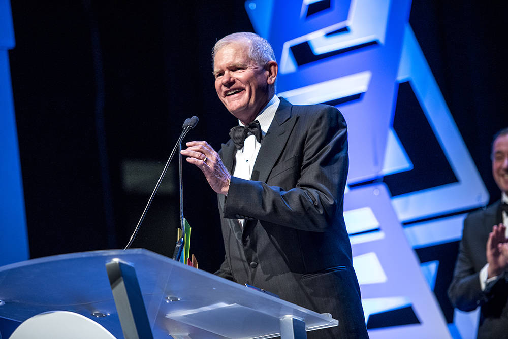 The Las Vegas Global Economic Alliance honored Glenn Christenson, 68, the former chief financial officer at Station Casinos with its Leadership Award.