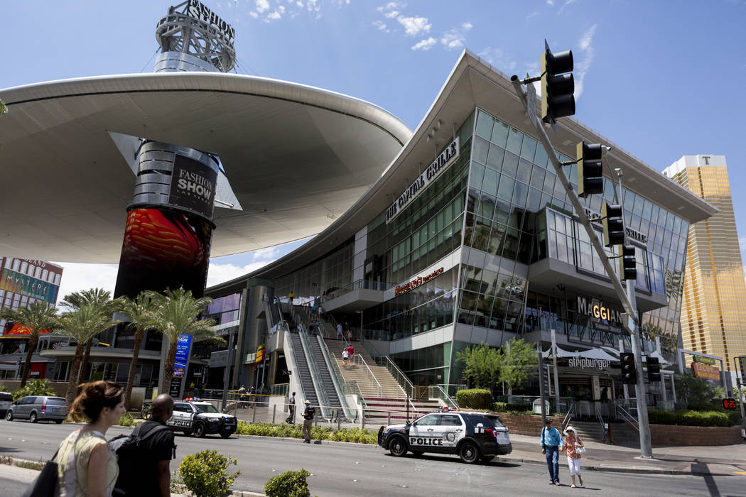 GGP Inc., owner of the Fashion Show Mall and other retail malls in Las Vegas, is considering a $14.8 billion bid from Brookfield Property Partners. Brookfield already owns 34 percent of GGP's shar ...
