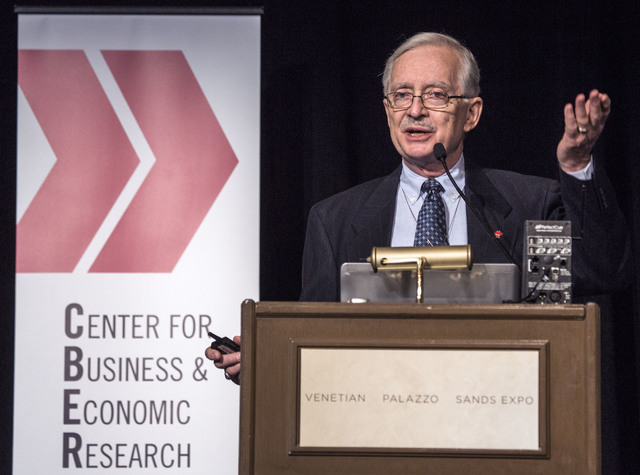 Dr. Stephen M. Miller, CBER director and professor of economics. (Las Vegas Review-Journal File Photo)