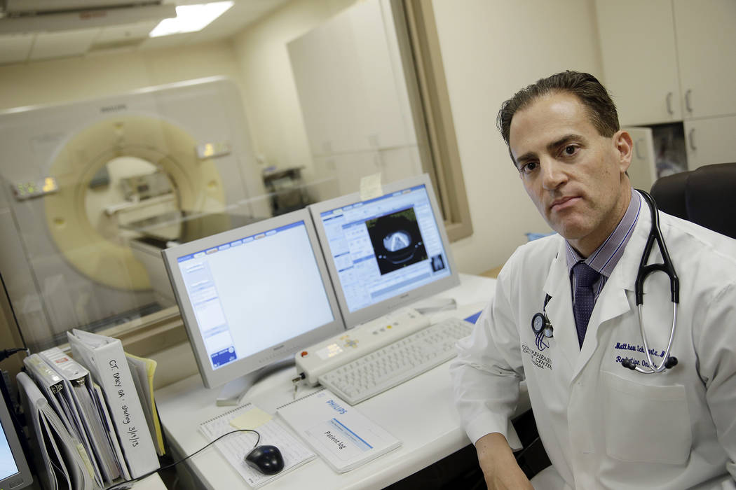 Matthew Schwartz, a radiation oncologist with Comprehensive Cancer Centers of Nevada, said people should look at cancer trends on a nationwide basis and over time. (Bill Hughes Business of Medicine)