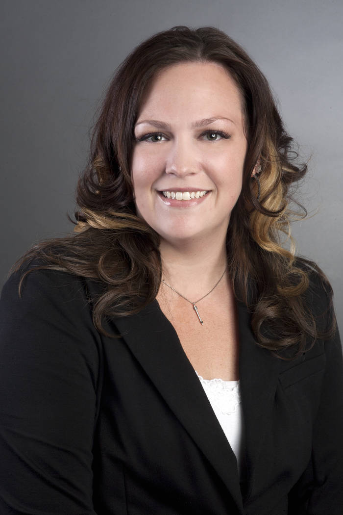Jacquelyn Trevena, branch manager at The Lakes, Nevada State Bank