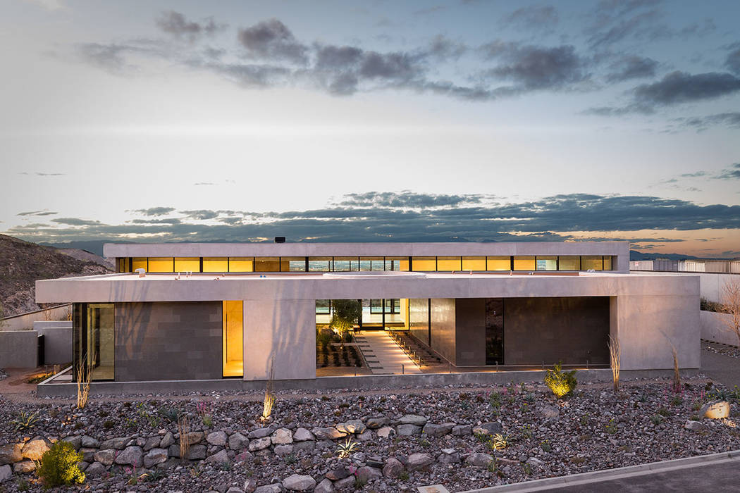 Las Vegas architect C.J. Hoogland designed the Cloud Chaser as one of their seven Inspirational Homes in Ascaya. (Hoogland Architecture)