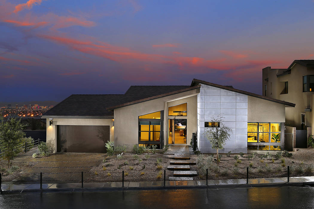 Plan Two of Nova Ridge in The Cliffs Village in Summerlin won a Silver Nugget Award for best single-family detached home priced at $551,000 and above. (Pardee Homes)