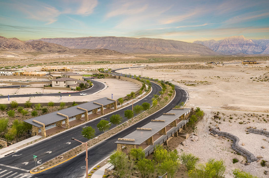 Summerlin was one of four Las Vegas master-planned communities that RCLCO ranked in the top 20 in U.S. for sales. (Summerlin)