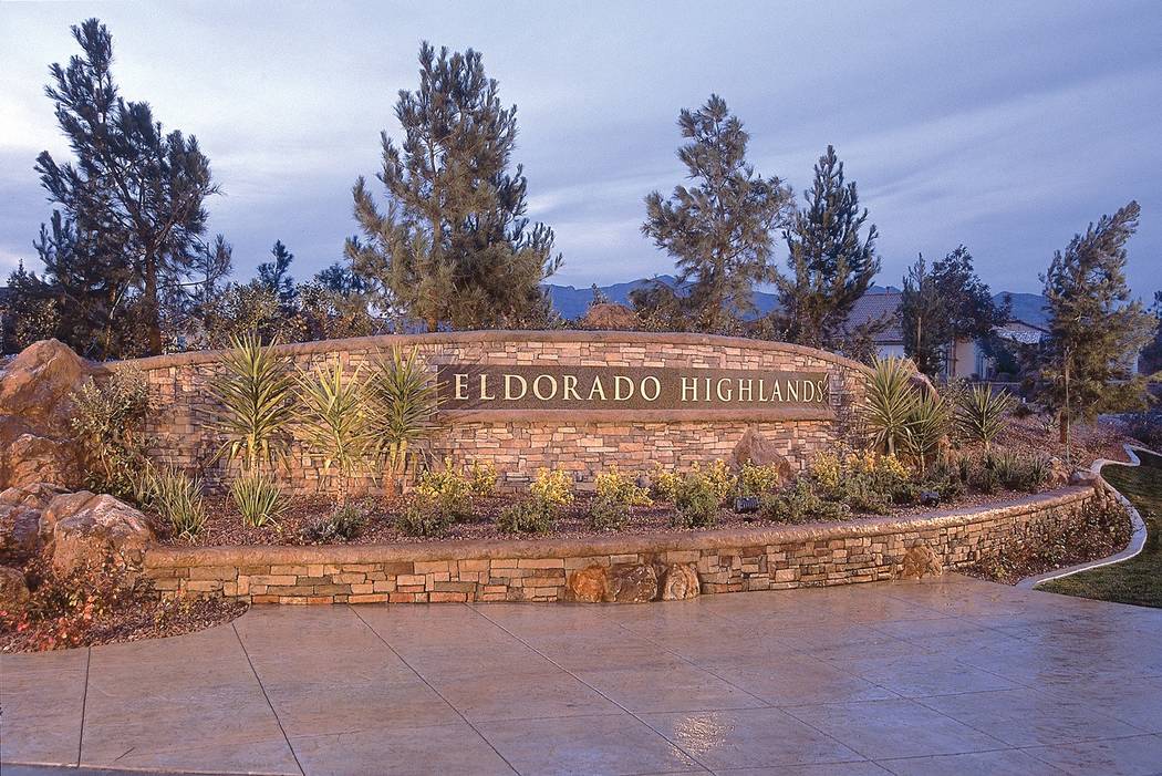 NOW: Eldorado in North Las Vegas is nearly sold out. (Pardee Homes)
