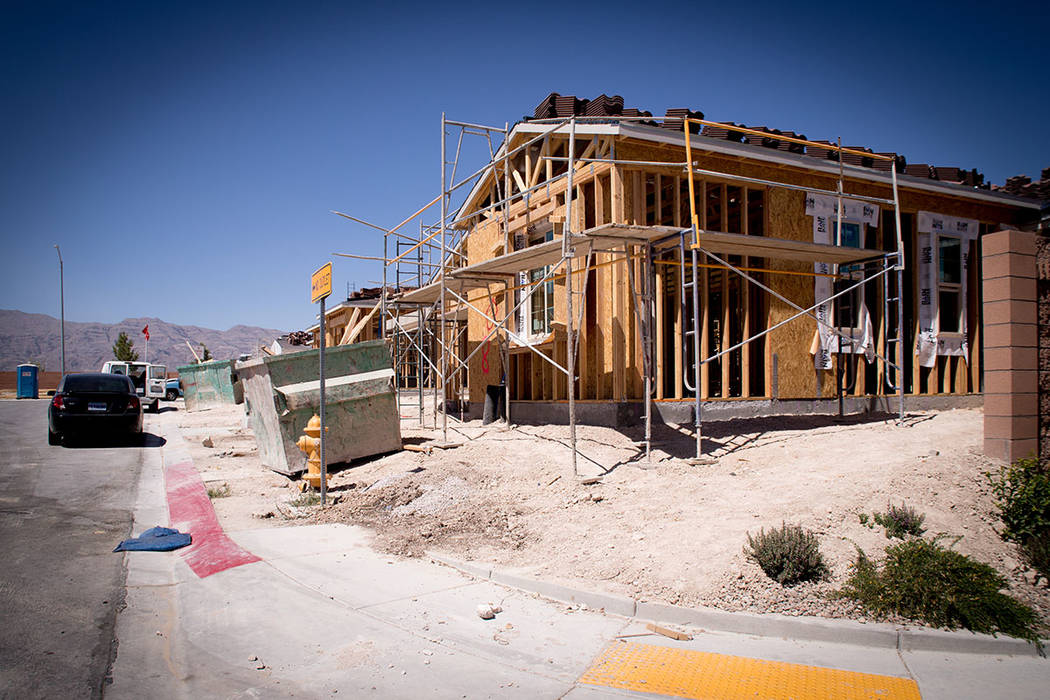 Pardee has two homes left for the sale and 88 under construction that should be completed by the end of the year. (Tonya Harvey RJNewHomes.Vegas)