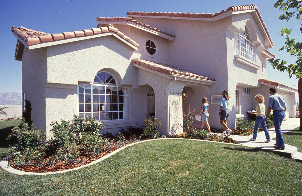In 1990 the homes were priced from the $90,000s to about $160,000. (Pardee Homes)