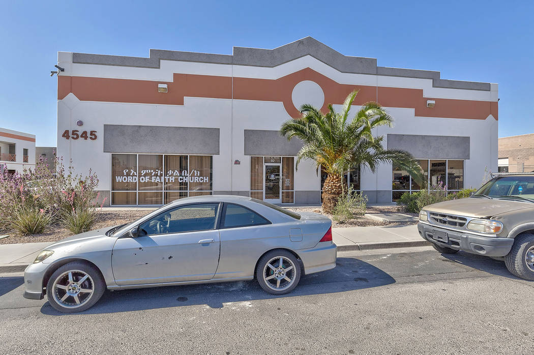 A lease at 4545 W. Reno Ave, Suite B-5, for 2,560 square feet. Total consideration was $99,256.32. (Courtesy)