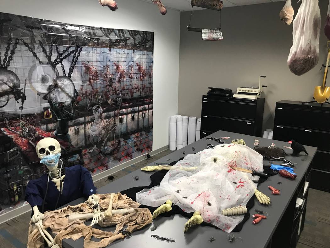 Kelly Kwasniewski of TRU Development sent photos of her office, which went all out for the holiday. (TRU Development)