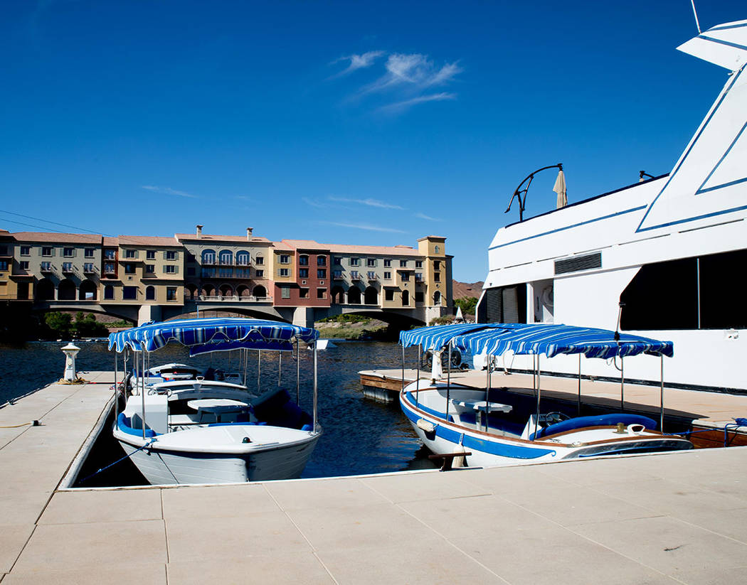 The community's hub is the Village where residents and visitors can rent boats and participate in other watersports.( Tonya Harvey Las Vegas Business Press)