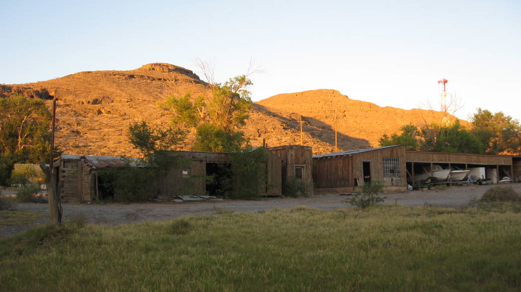 The Indian Springs ranch has a lot of historic buildings. (Las Vegas Land & Water Co.)
