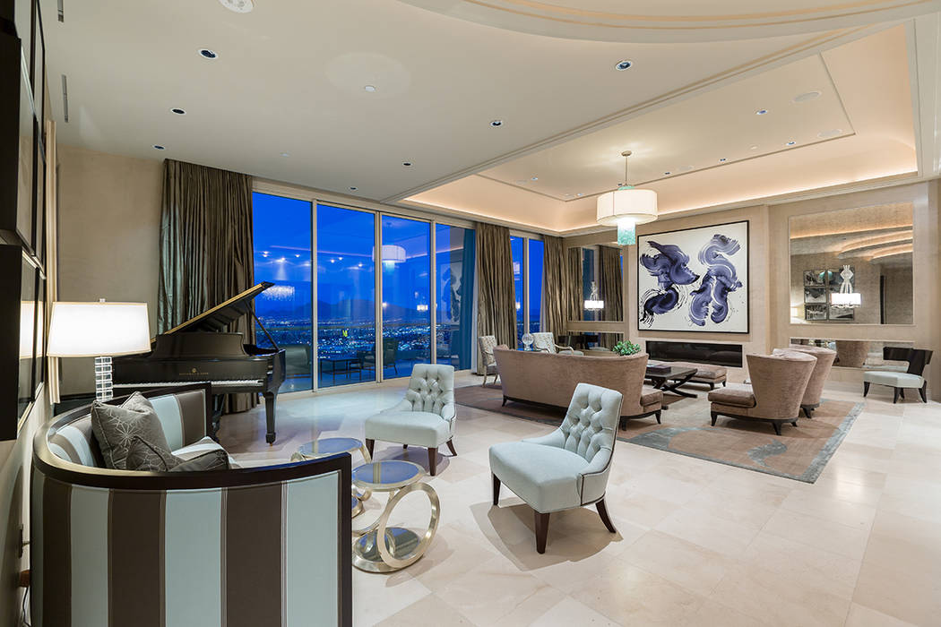 This Turnberry Place penthouse, which sold for $5.5 million, measures 8,205 square feet. (Ivan Sher Group)