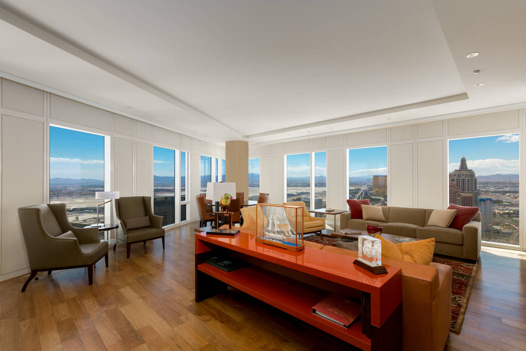 Unit 3604 in Waldorf Astoria sold for $3 million, putting it at No. 9 on the list of highest-priced high-rise condos sold in 2018.( Luxury Estates International)