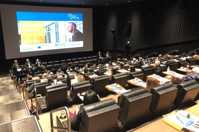 Earlier this month, nearly 90 business leaders attended the Business Succession Planning event sponsored by Bank of Nevada.