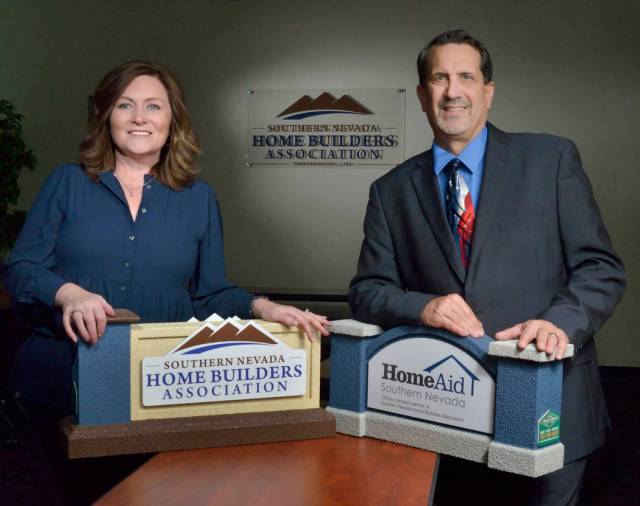 Janet Love, president of the Southern Nevada Homebuilders Association and of StoryBook Homes, a ...