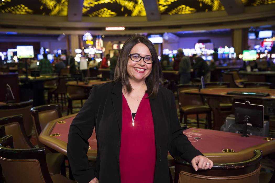 Michelle Bacigalupi, vice president and general manager of JW Marriot/Rampart Casino